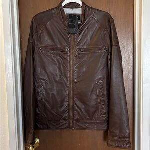 Black Rivet Men's Small Premium Leather Jacket